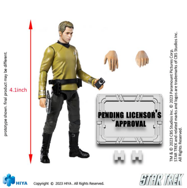 Star Trek Exquisite Series James T. Kirk 1:18 Scale Action Figure