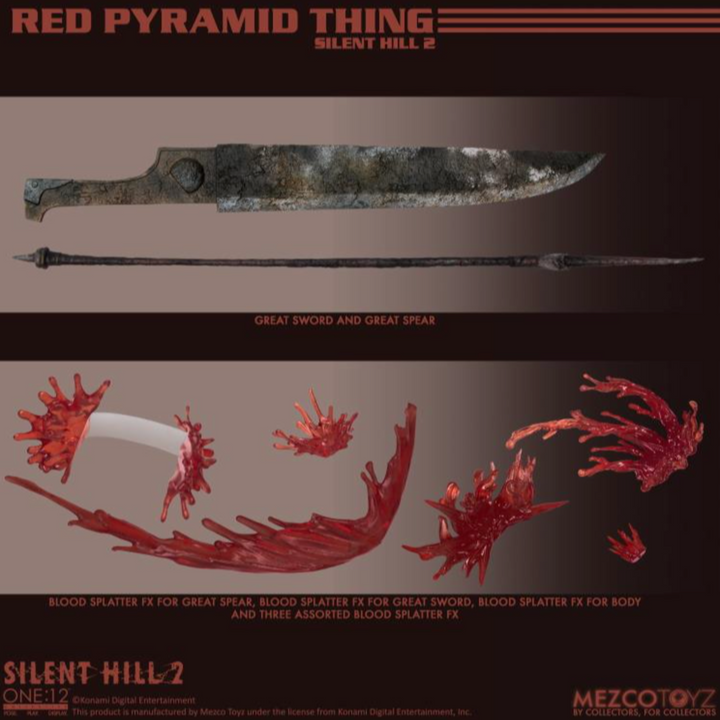 Mezco Silent Hill 2 One:12 Collective Red Pyramid Thing