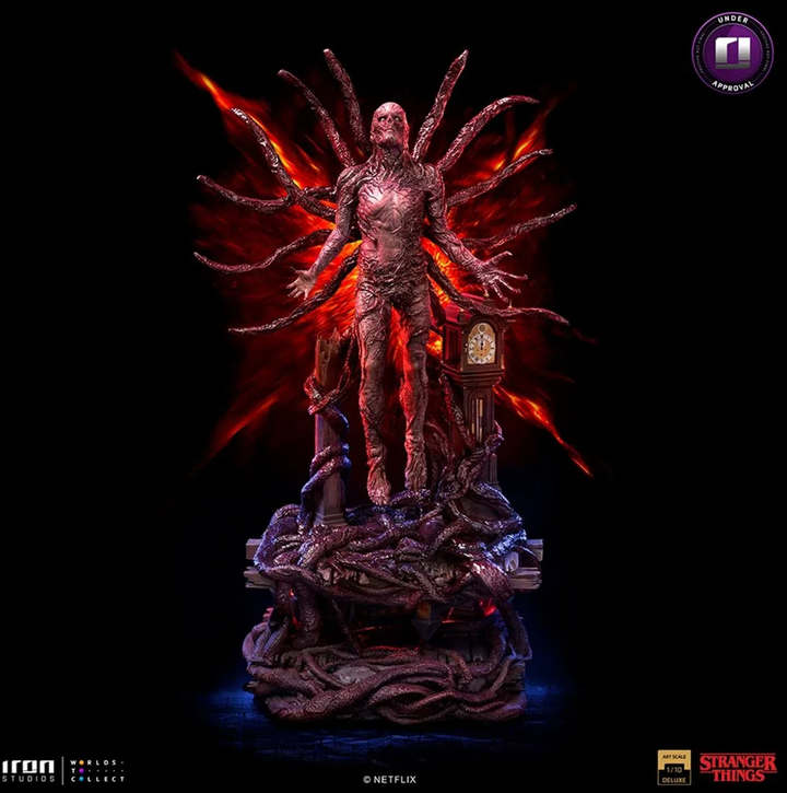 Iron Studios Stranger Things Vecna 1/10 Deluxe Art Scale Limited Edition Statue