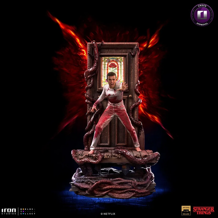 Iron Studios Stranger Things Eleven 1/10 Deluxe Art Scale Limited Edition Statue