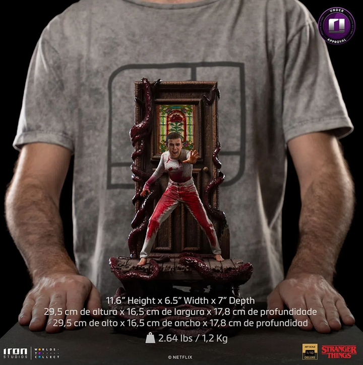 Iron Studios Stranger Things Eleven 1/10 Deluxe Art Scale Limited Edition Statue