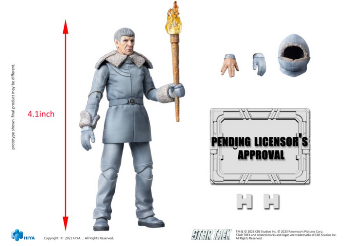 Star Trek Exquisite Series Spock Prime 1:18 Scale Action Figure