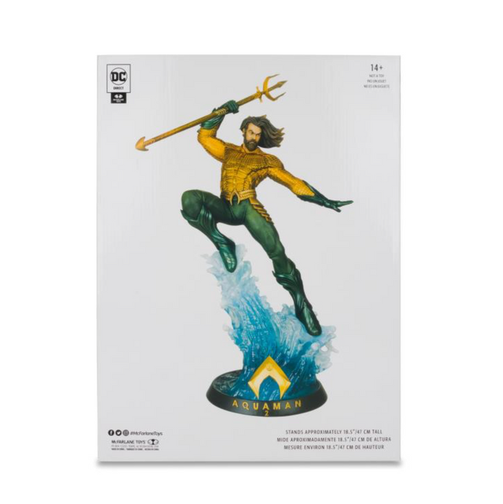 McFarlane Aquaman and the Lost Kingdom Aquaman 12" Statue