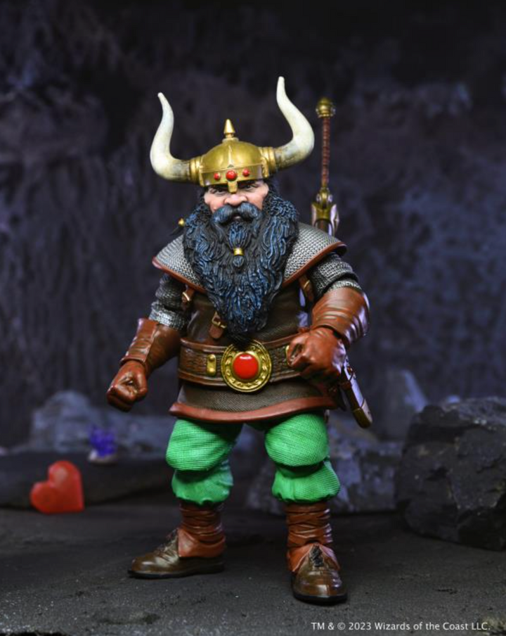 Dungeons & Dragons Ultimate Elkhorn the Good Dwarf Fighter 7" Action Figure