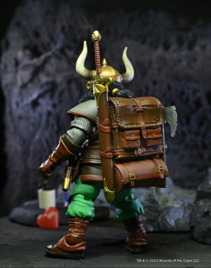 Dungeons & Dragons Ultimate Elkhorn the Good Dwarf Fighter 7" Action Figure