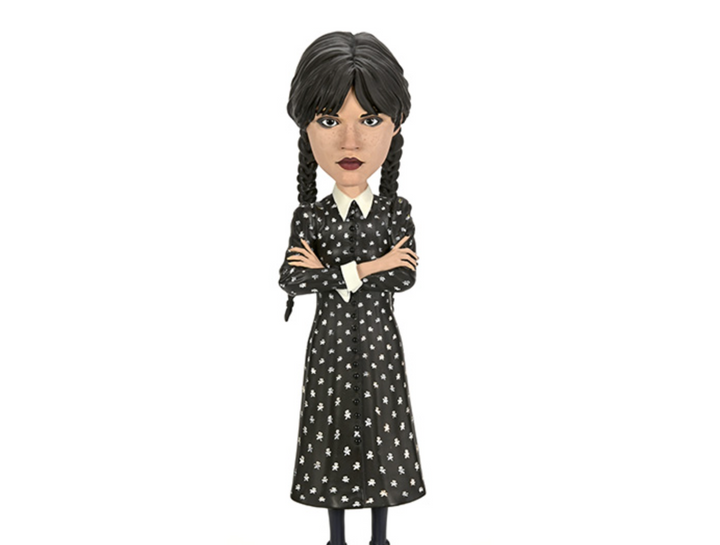 Wednesday Addams Head Knocker 8.5" Figure