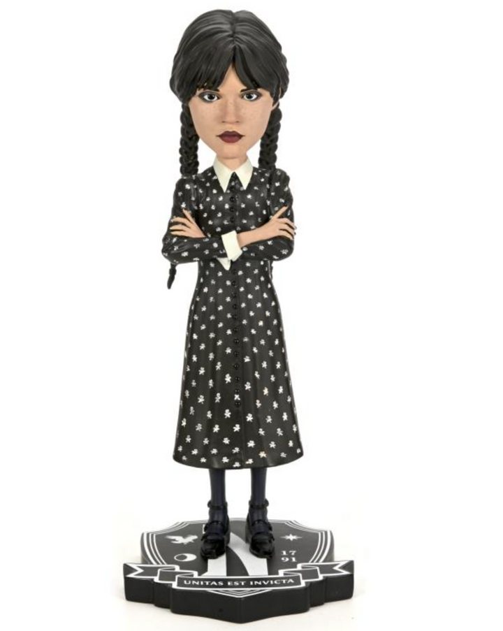 Wednesday Addams Head Knocker 8.5" Figure