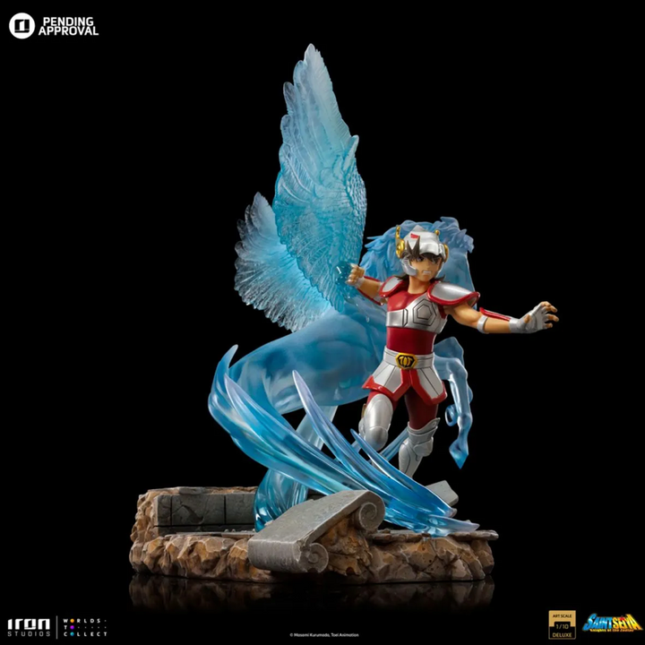 Iron Studios Saint Seiya Pegasus Saiya Deluxe 1/10 Art Scale Limited Edition Statue