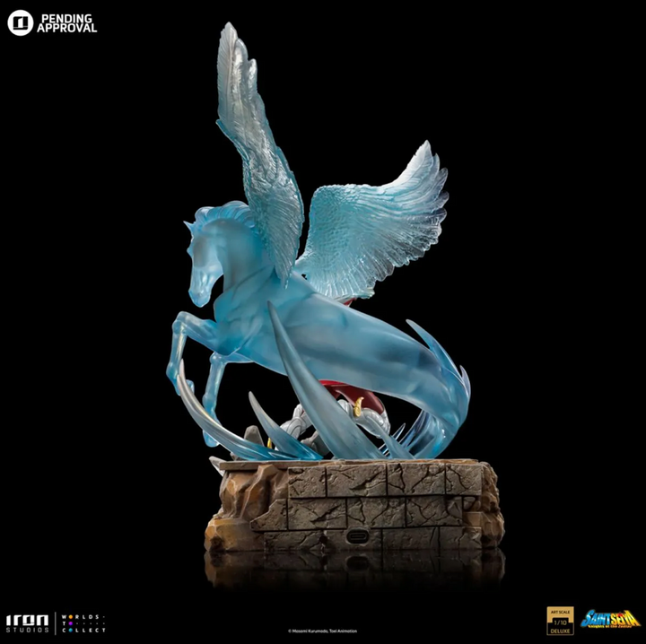 Iron Studios Saint Seiya Pegasus Saiya Deluxe 1/10 Art Scale Limited Edition Statue