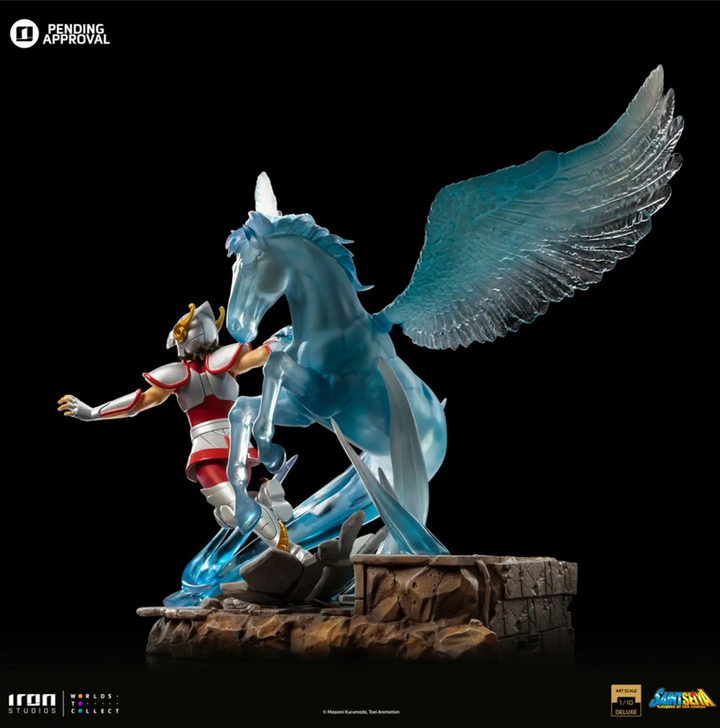 Iron Studios Saint Seiya Pegasus Saiya Deluxe 1/10 Art Scale Limited Edition Statue