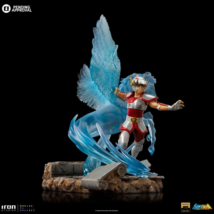 Iron Studios Saint Seiya Pegasus Saiya Deluxe 1/10 Art Scale Limited Edition Statue