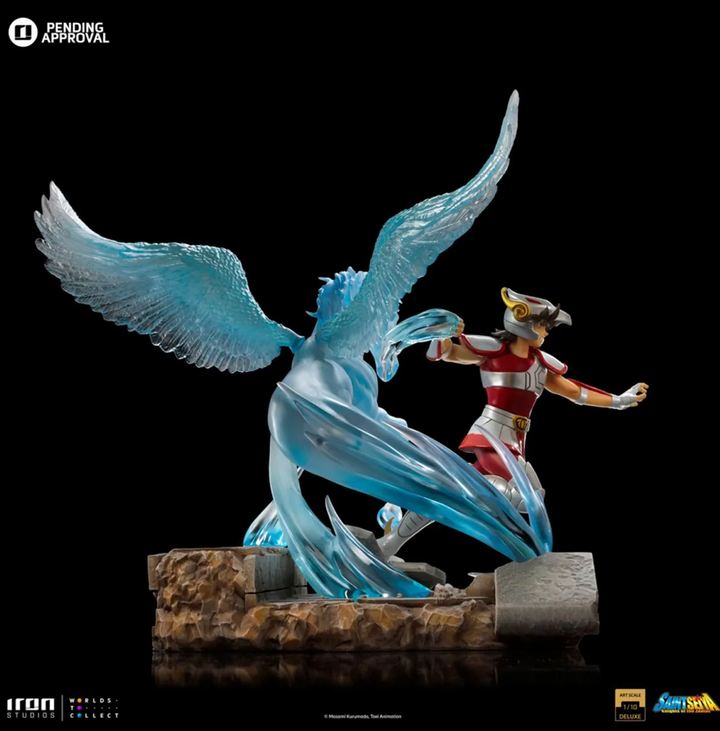 Iron Studios Saint Seiya Pegasus Saiya Deluxe 1/10 Art Scale Limited Edition Statue