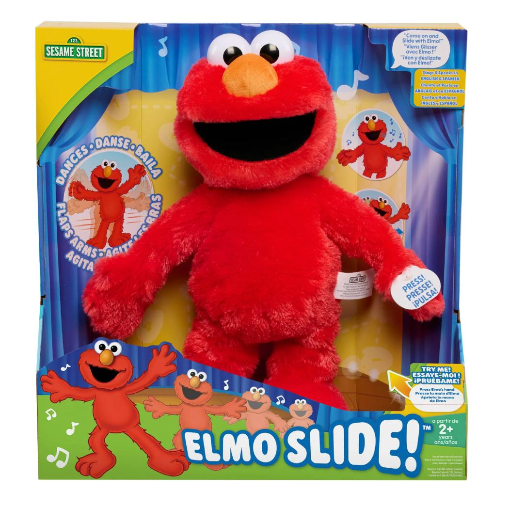 Sesame Street Elmo Slide Interactive Plush Toy
