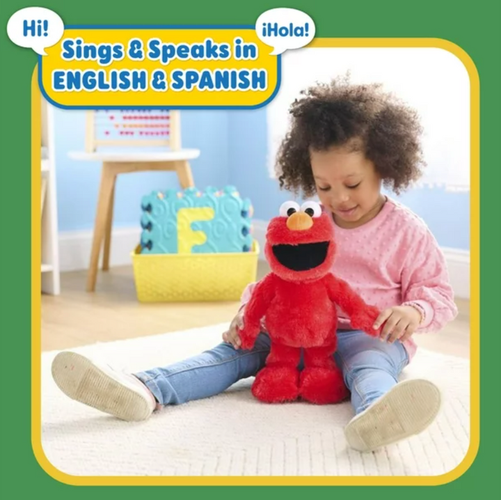 Sesame Street Elmo Slide Interactive Plush Toy