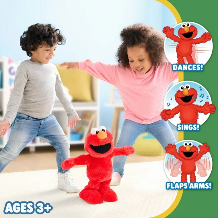 Sesame Street Elmo Slide Interactive Plush Toy