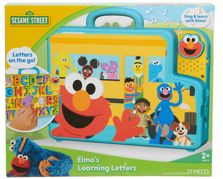 Sesame Street Elmo’s Learning Letters Bus