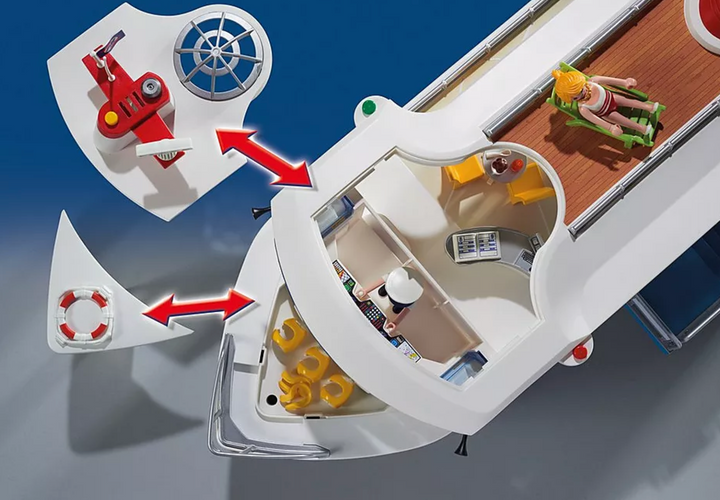 Playmobil 6978 Family Fun Cruise Ship Playset