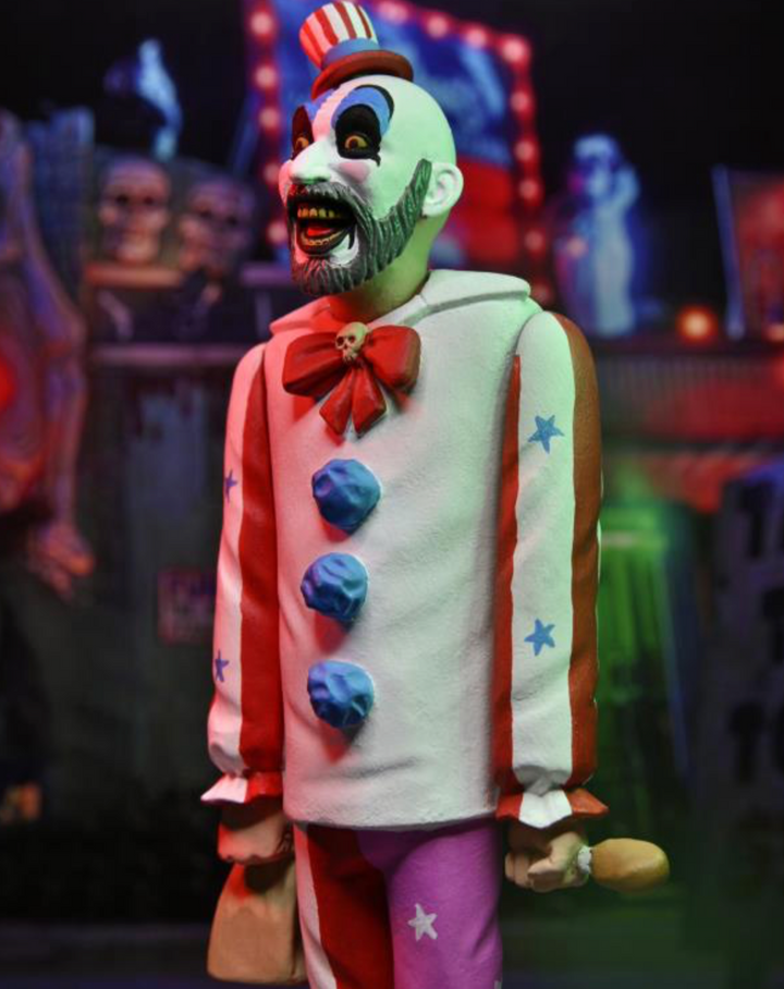 NECA House of 1000 Corpses Toony Terrors Captain Spaulding 6" Action Figure