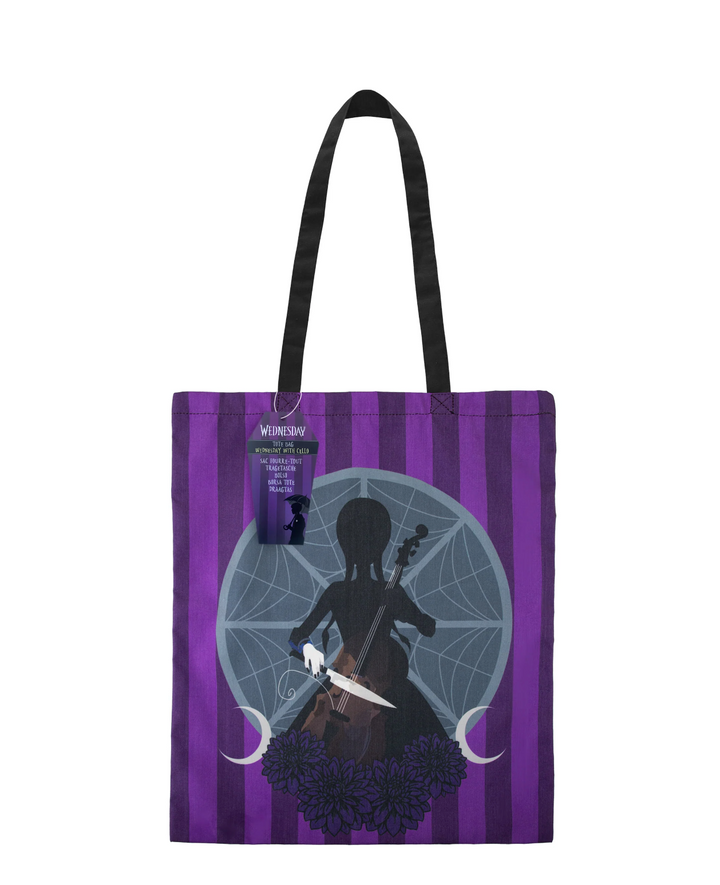 Official Wednesday With Cello Tote Bag