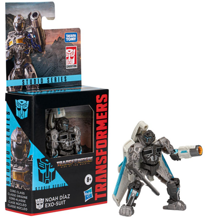 Transformers Studio Series Core Class Transformers: Rise of the Beasts Noah Díaz Exo-Suit