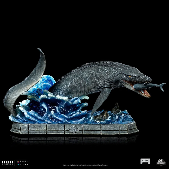 Iron Studios Jurassic World Icons Mosasaurus Statue