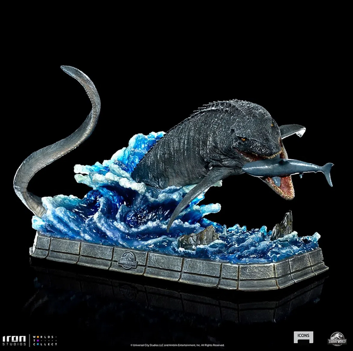 Iron Studios Jurassic World Icons Mosasaurus Statue