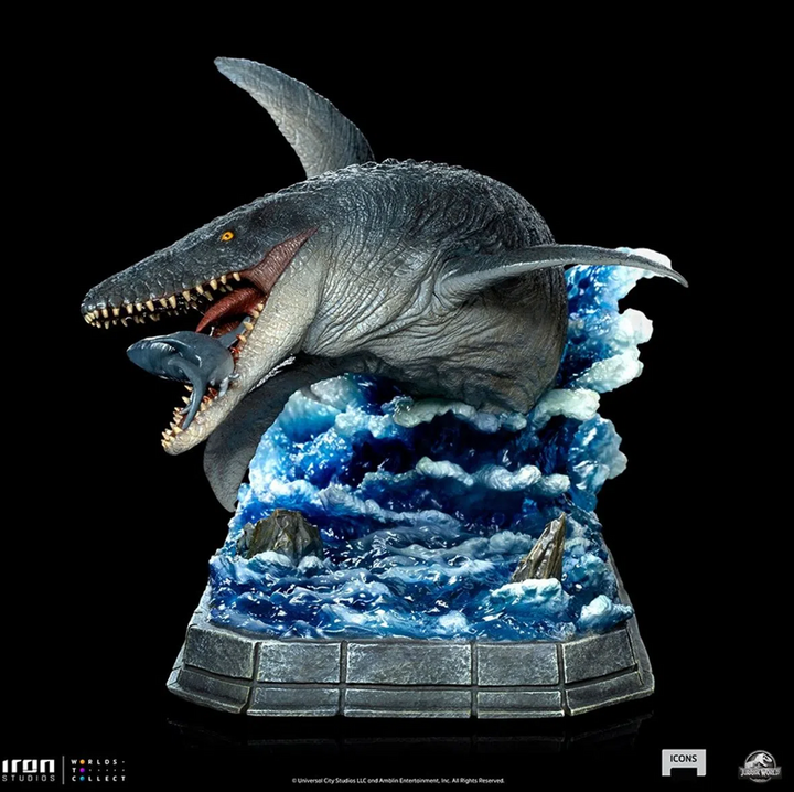 Iron Studios Jurassic World Icons Mosasaurus Statue