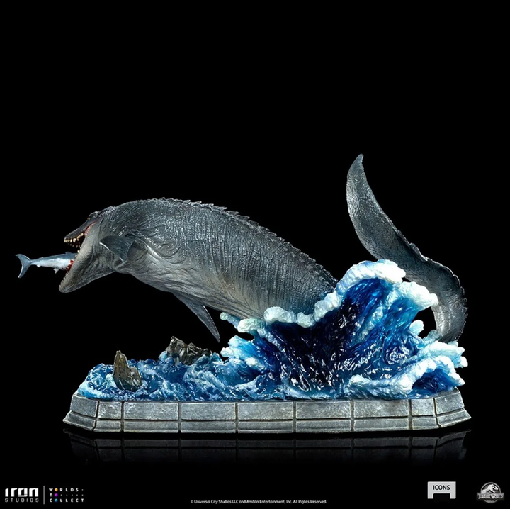 Iron Studios Jurassic World Icons Mosasaurus Statue