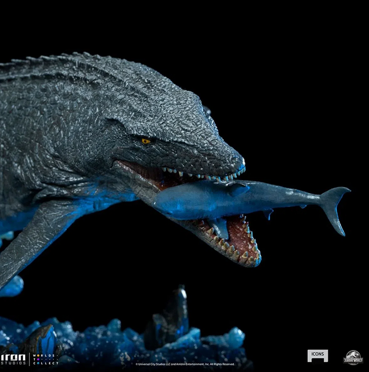 Iron Studios Jurassic World Icons Mosasaurus Statue