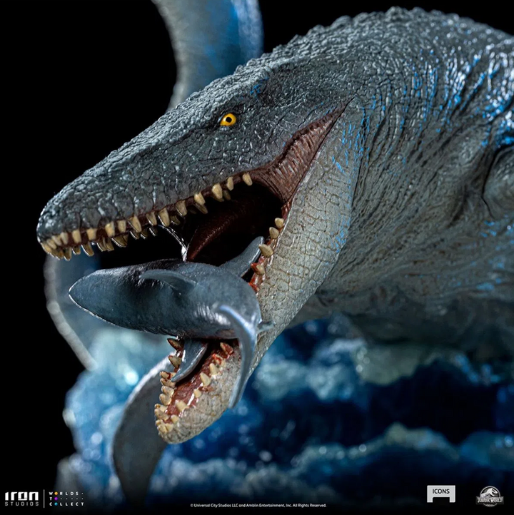 Iron Studios Jurassic World Icons Mosasaurus Statue