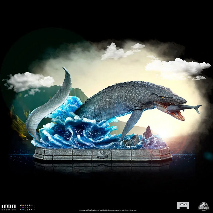 Iron Studios Jurassic World Icons Mosasaurus Statue