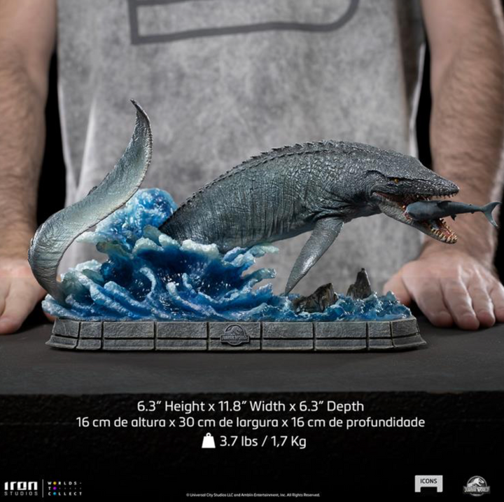 Iron Studios Jurassic World Icons Mosasaurus Statue