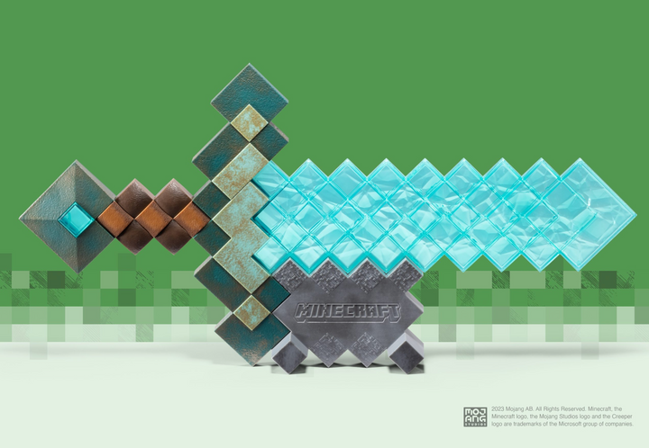 Official Minecraft Diamond Sword Collector Replica