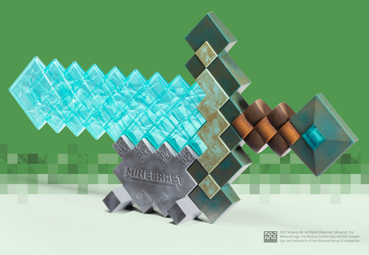 Official Minecraft Diamond Sword Collector Replica
