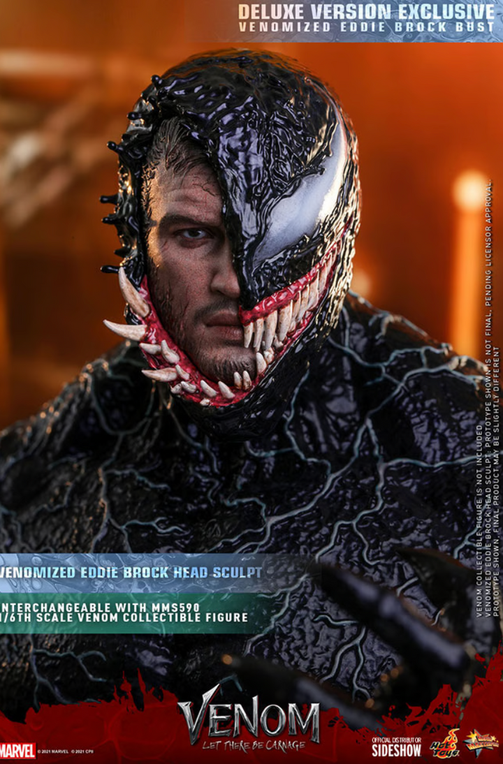 Hot Toys Venom Let There Be Carnage Carnage 1/6 Scale Deluxe Figure