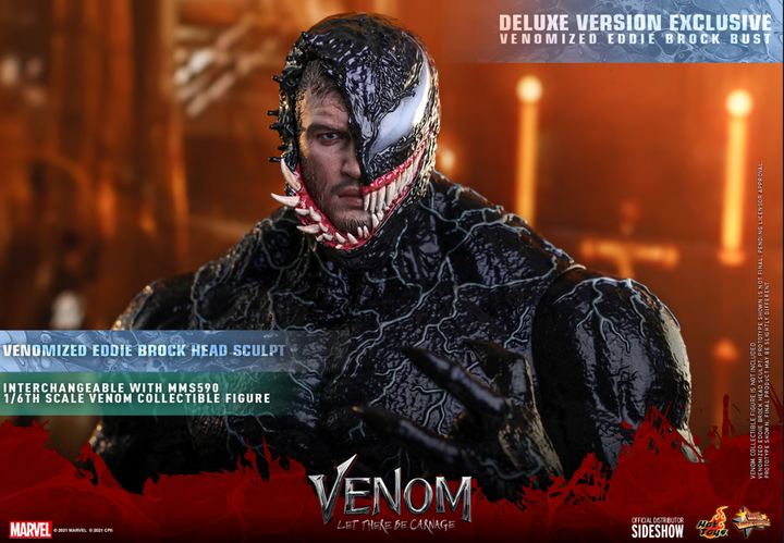 Hot Toys Venom Let There Be Carnage Carnage 1/6 Scale Deluxe Figure