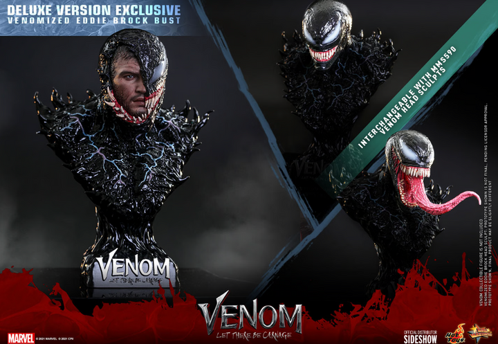 Hot Toys Venom Let There Be Carnage Carnage 1/6 Scale Deluxe Figure
