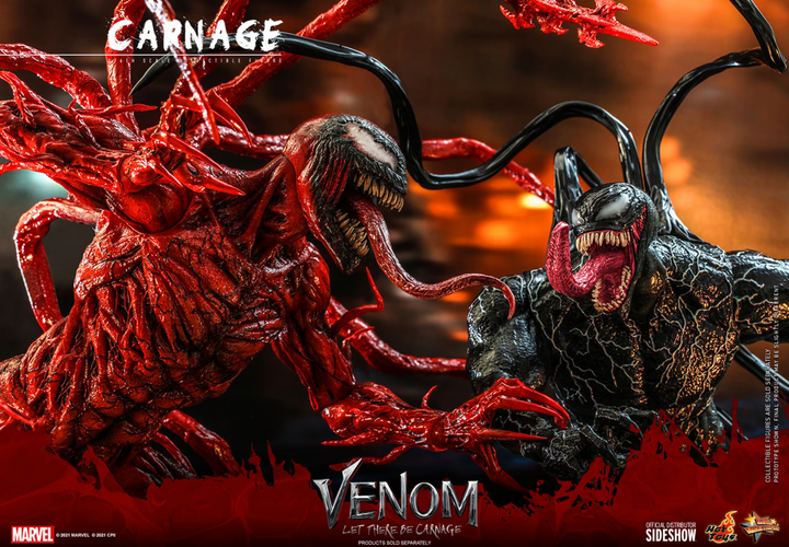 Hot Toys Venom Let There Be Carnage Carnage 1/6 Scale Deluxe Figure