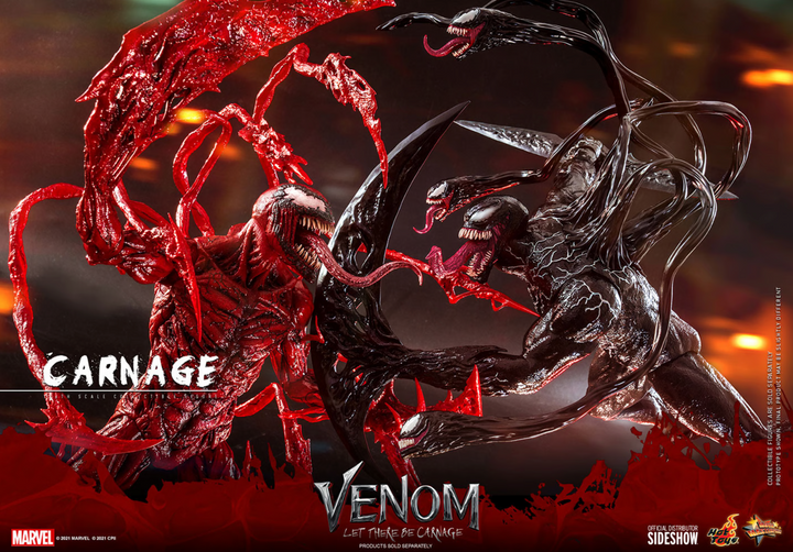 Hot Toys Venom Let There Be Carnage Carnage 1/6 Scale Deluxe Figure