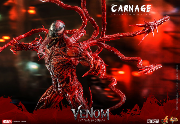 Hot Toys Venom Let There Be Carnage Carnage 1/6 Scale Deluxe Figure