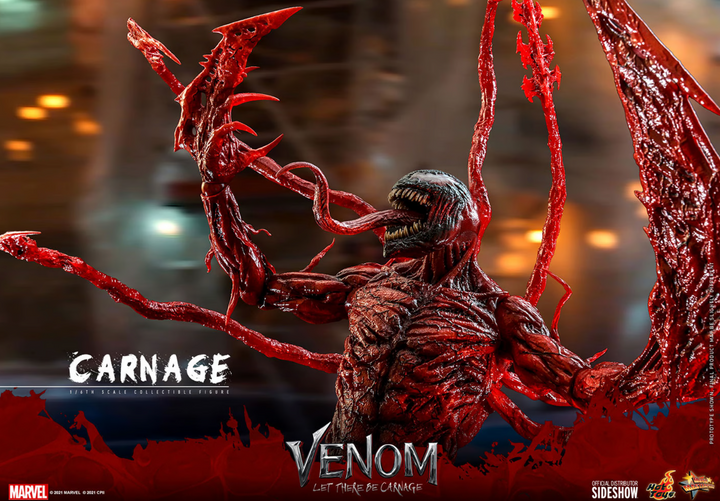 Hot Toys Venom Let There Be Carnage Carnage 1/6 Scale Deluxe Figure