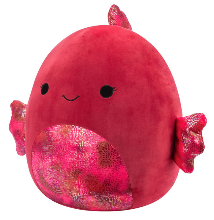 Squishmallows Barella the Raspberry Betta Fish 16" Plush
