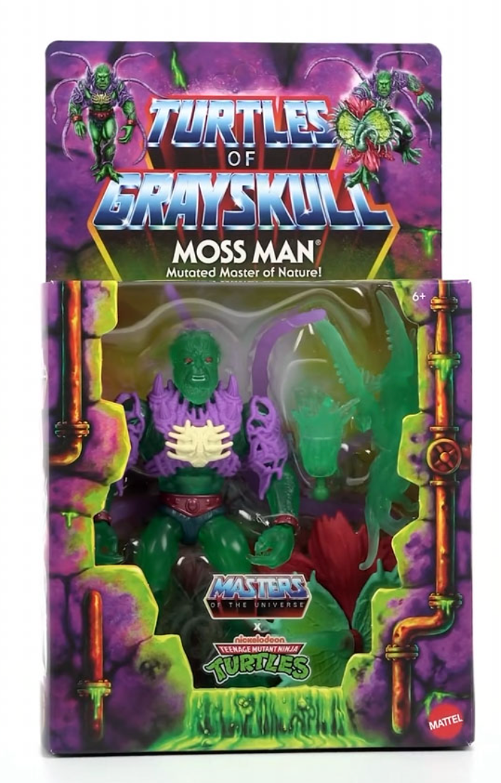 Masters Of Universe Origins Turtles Grayskull Deluxe Moss Man Action Figure