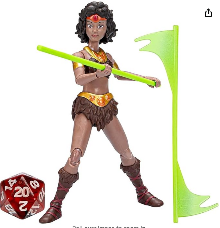 Diana Dungeons & Dragons Cartoon Classics 6" Scale Action Figure