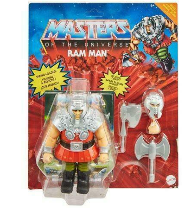 Masters of the Universe Origins Ram‑Man 5.5" Scale Action Figure