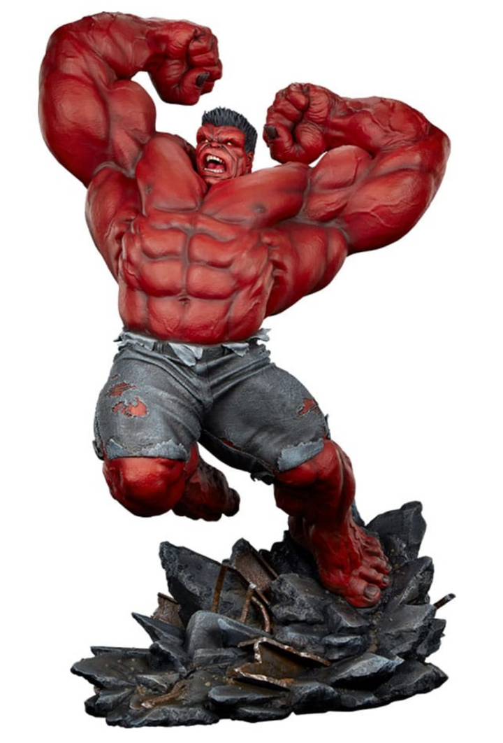 Sideshow Marvel Premium Format Red Hulk (Thunderbolt Ross) Exclusive 29" Statue