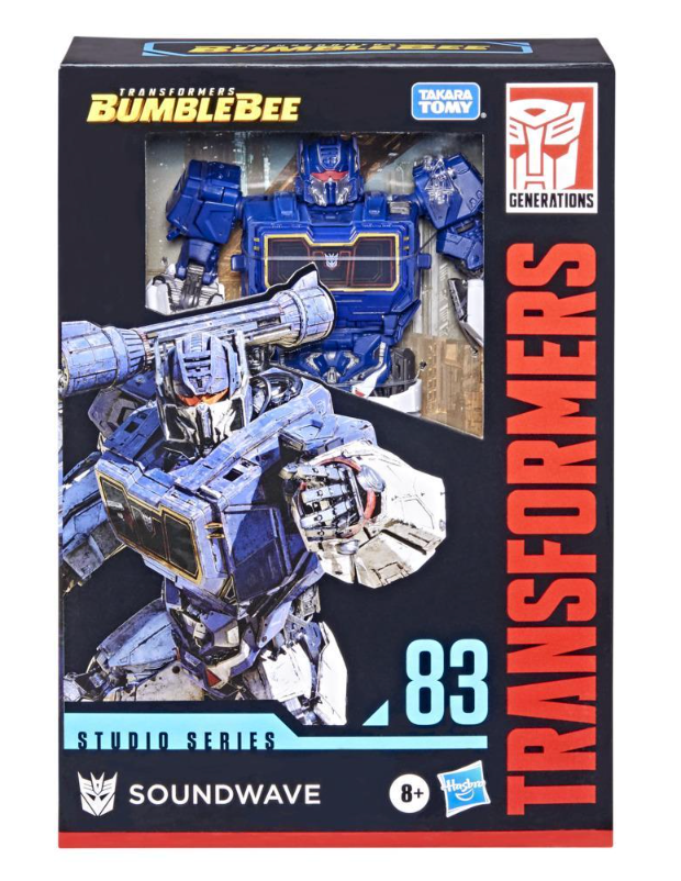 Transformers Studio Series 83 Voyager Transformers Bumblebee Soundwave Action Figure