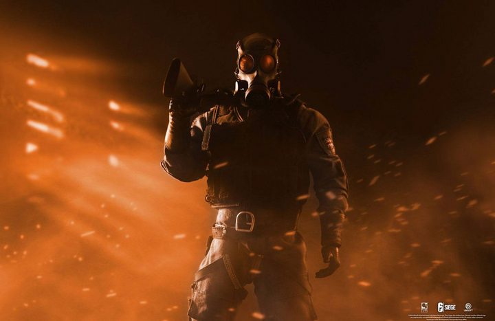 PureArts Rainbow Six Siege 1/6 Scale Articulated Smoke Figure