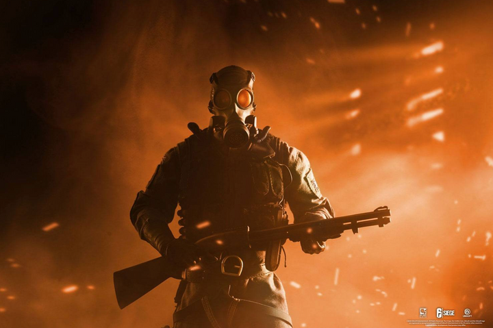 PureArts Rainbow Six Siege 1/6 Scale Articulated Smoke Figure