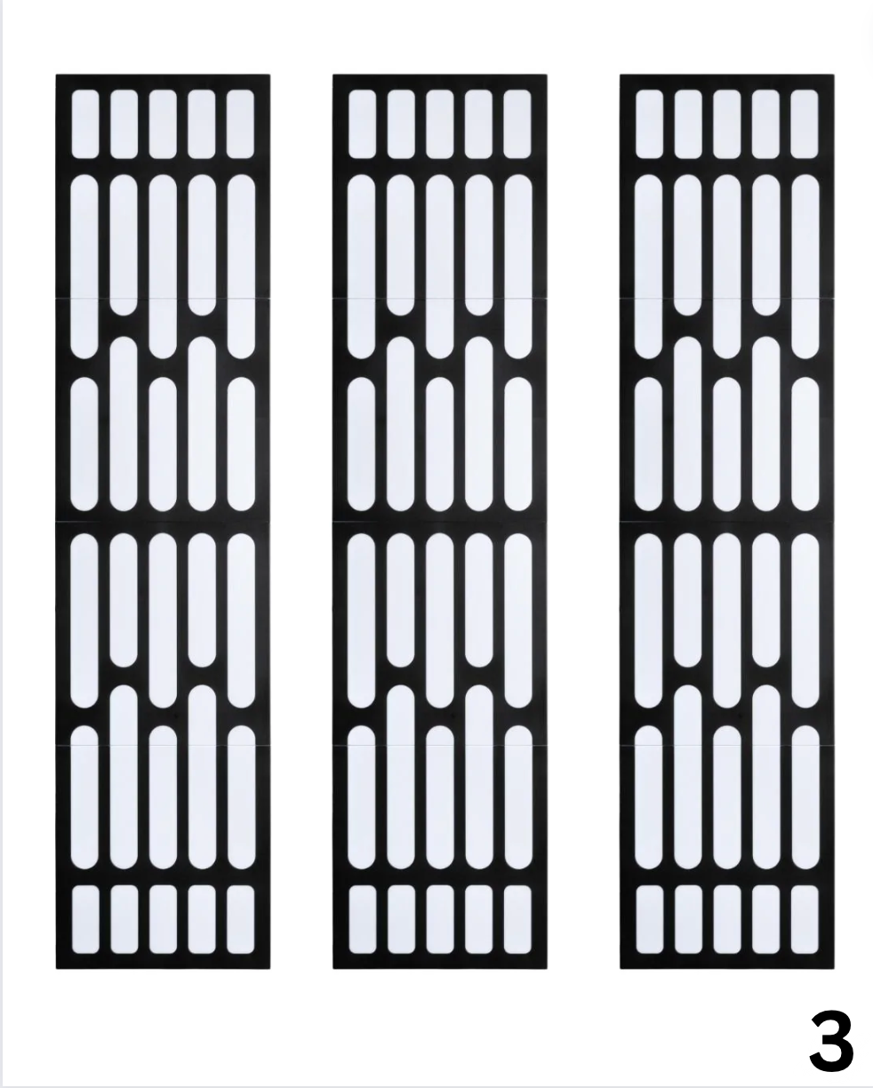 Star Wars Death Star 48" Wall Panel Light with Color Change and Music Reactive Modes